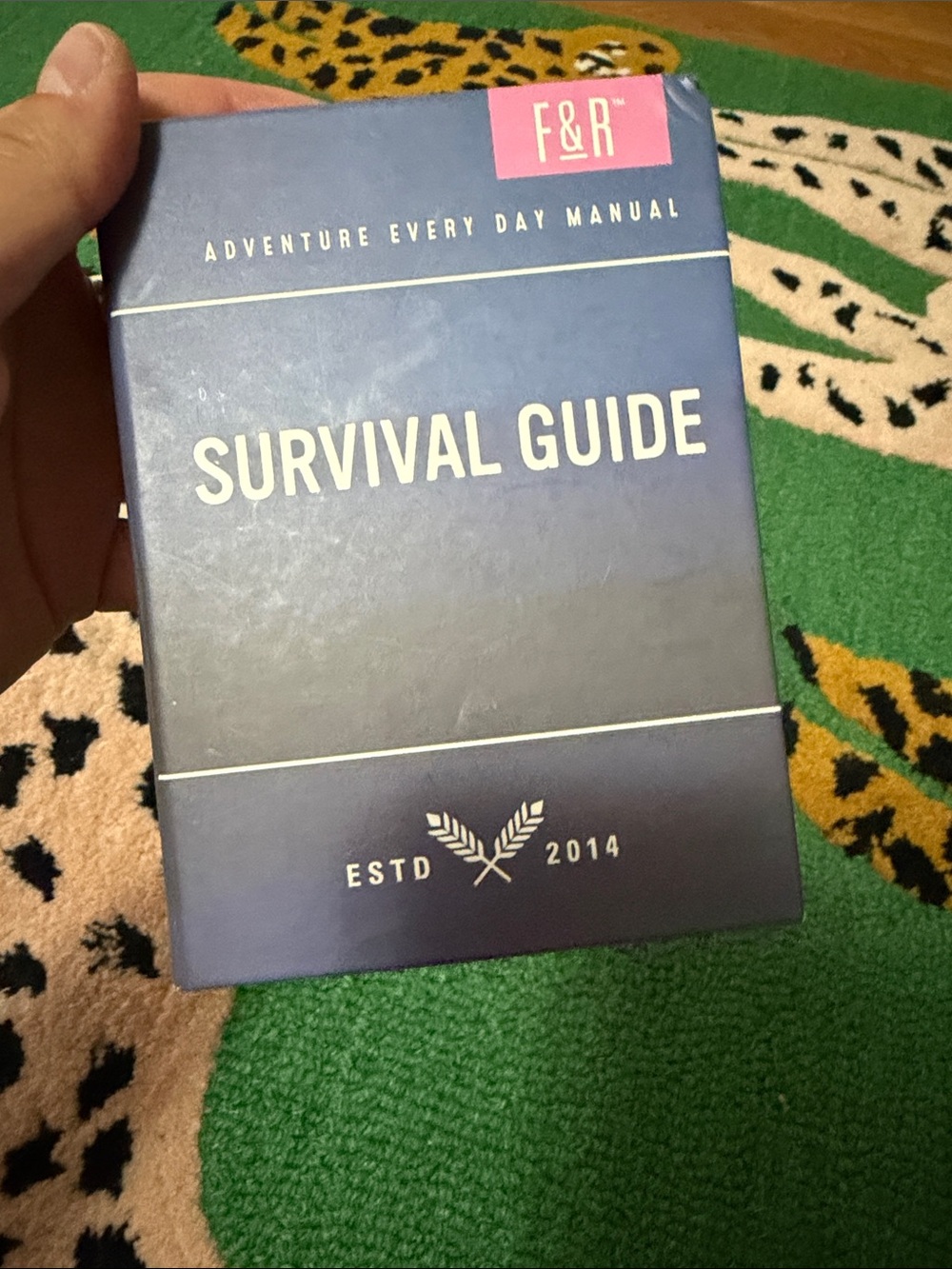 “Survival” Guide Book - Gag Party Gift